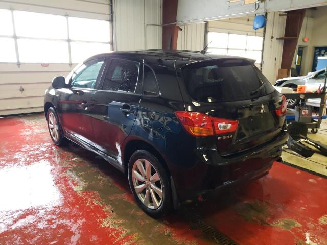 4A4AR3AW3FE044254 - 2015 MITSUBISHI OUTLANDER ES BLACK photo 2