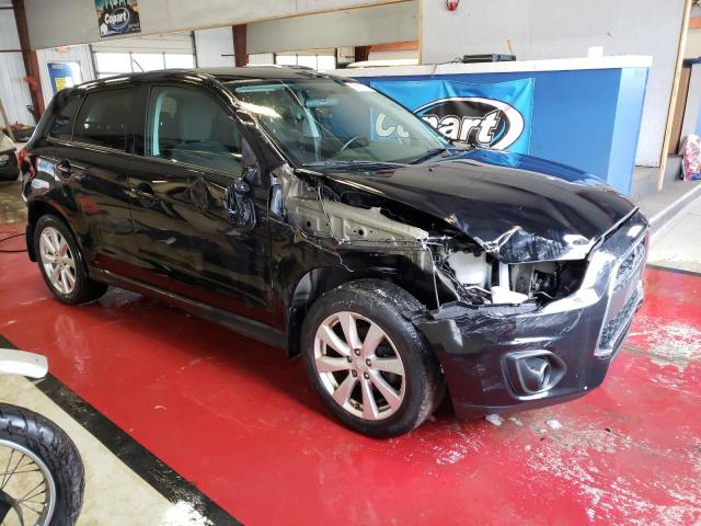 4A4AR3AW3FE044254 - 2015 MITSUBISHI OUTLANDER ES BLACK photo 4