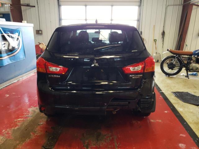 4A4AR3AW3FE044254 - 2015 MITSUBISHI OUTLANDER ES BLACK photo 6