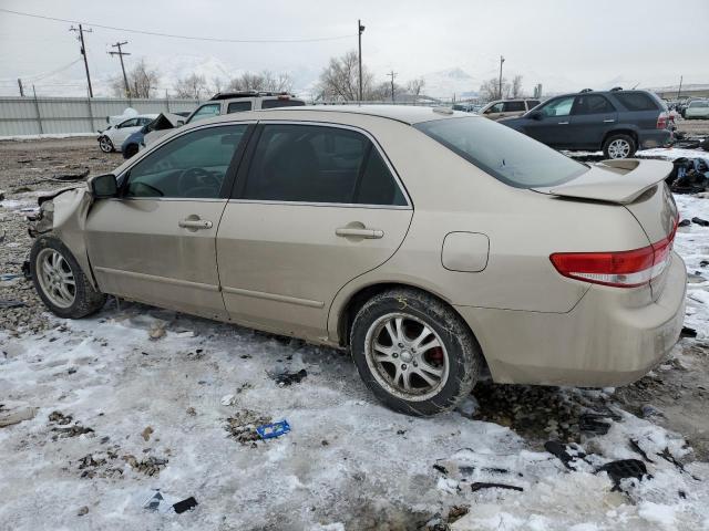 1HGCM55744A102360 - 2004 HONDA ACCORD EX GOLD photo 2