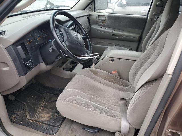 1B7GG2AN51S125582 - 2001 DODGE DAKOTA QUAD TAN photo 7