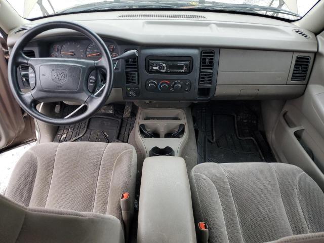 1B7GG2AN51S125582 - 2001 DODGE DAKOTA QUAD TAN photo 8