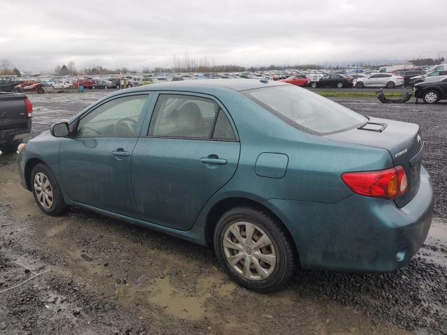 1NXBU40E09Z088923 - 2009 TOYOTA COROLLA BASE TURQUOISE photo 2