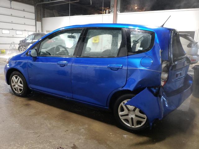 JHMGD38498S057016 - 2008 HONDA FIT BLUE photo 2