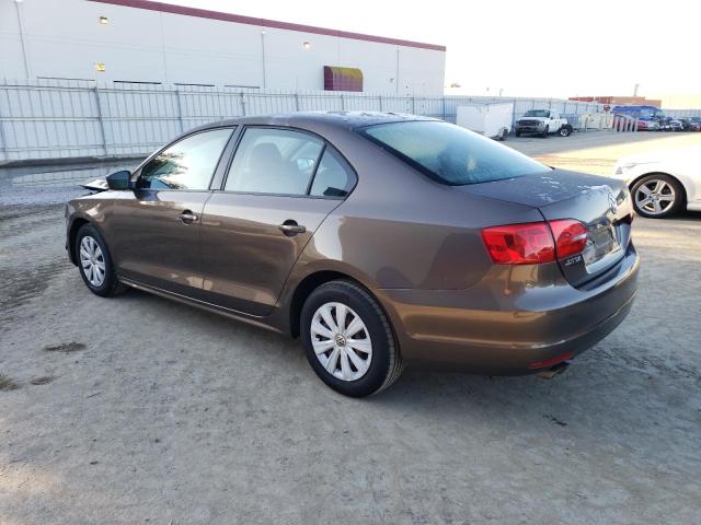 3VW2K7AJ3BM091524 - 2011 VOLKSWAGEN JETTA BASE Շագանակագույն լուսանկար 2