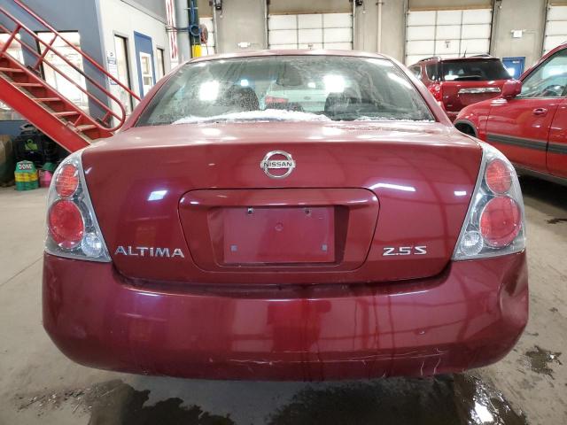 1N4AL11D65C276469 - 2005 NISSAN ALTIMA S MAROON photo 6