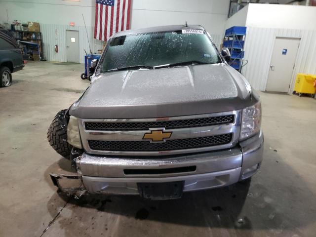 1GCRCSE00DZ350216 - 2013 CHEVROLET SILVERADO C1500 LT GRAY photo 5