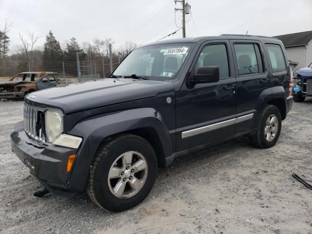 1J4PN2GK4BW535796 - 2011 JEEP LIBERTY SPORT GRAY photo 1