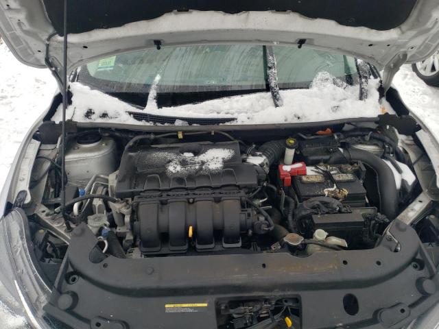 3N1AB7AP6KY447642 - 2019 NISSAN SENTRA S SILVER photo 11