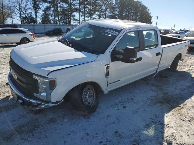 1FT8W3BT4KEC27496 - 2019 FORD F350 SUPER DUTY WHITE photo 1