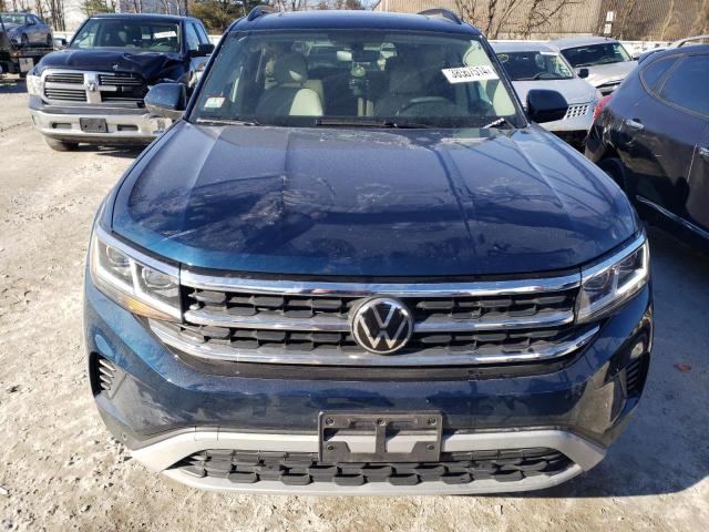 1V2KP2CAXMC543413 - 2021 VOLKSWAGEN ATLAS SE BLUE photo 5