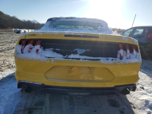 1FATP8UH5J5166984 - 2018 FORD MUSTANG YELLOW photo 6