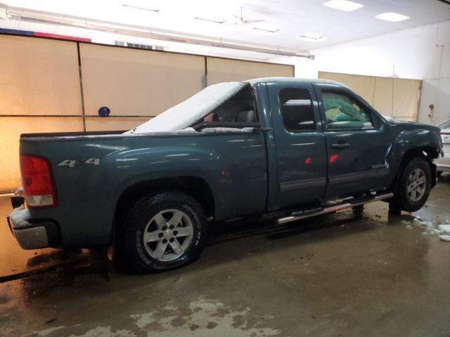 1GTSKVE36AZ170475 - 2010 GMC SIERRA K1500 SLE TEAL photo 3