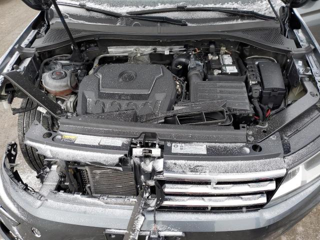 3VV2B7AX4KM062090 - 2019 VOLKSWAGEN TIGUAN SE CHARCOAL photo 12