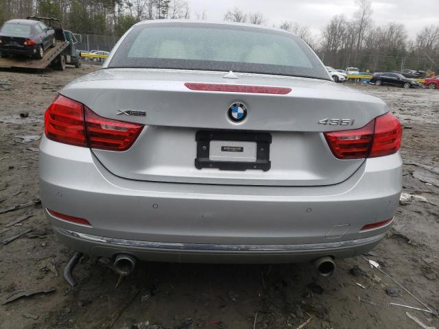 WBA3T7C58FP942489 - 2015 BMW 435 XI SILVER photo 6