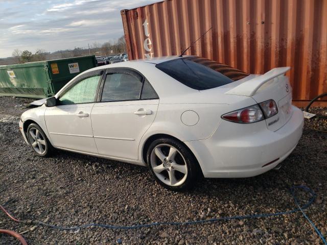 1YVHP80CX65M57573 - 2006 MAZDA 6 I WHITE photo 2