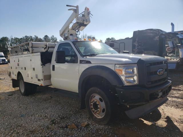 1FDUF4GY7CEC63947 - 2012 FORD F450 SUPER DUTY WHITE photo 1