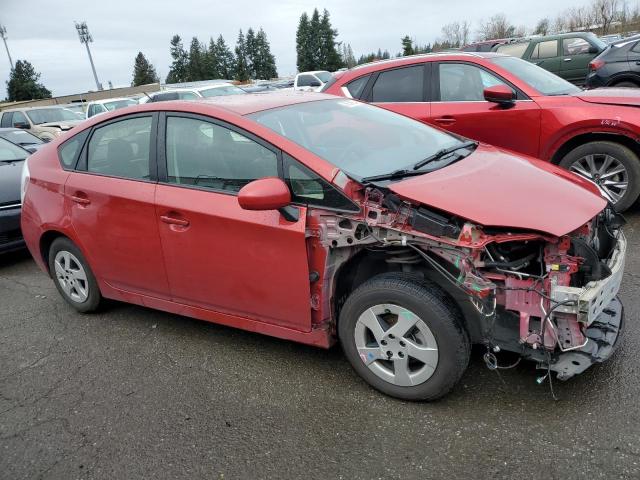 JTDKN3DU1C1489998 - 2012 TOYOTA PRIUS RED photo 4