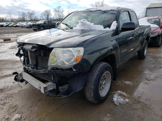 5TETX22N39Z618228 - 2009 TOYOTA TACOMA ACCESS CAB Жасыл фото 1