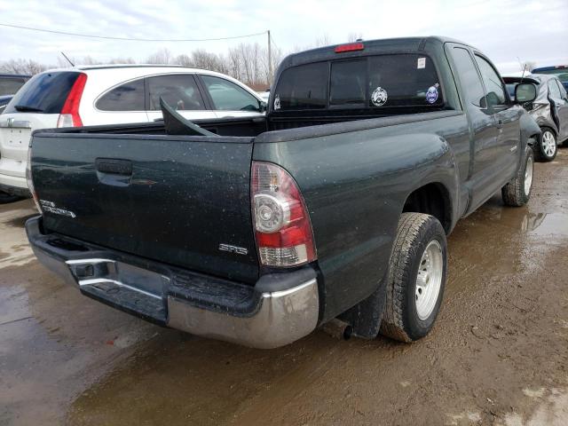 5TETX22N39Z618228 - 2009 TOYOTA TACOMA ACCESS CAB Жасыл фото 3