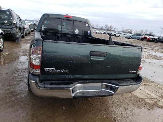 5TETX22N39Z618228 - 2009 TOYOTA TACOMA ACCESS CAB Жасыл фото 6