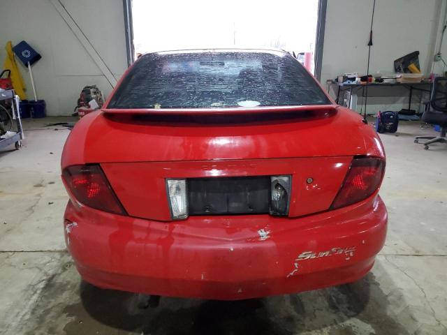 3G2JB12F85S143398 - 2005 PONTIAC SUNFIRE RED photo 6