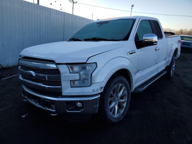 1FTFX1EG4FKD92706 - 2015 FORD F150 SUPER CAB WHITE photo 1