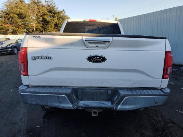 1FTFX1EG4FKD92706 - 2015 FORD F150 SUPER CAB WHITE photo 6