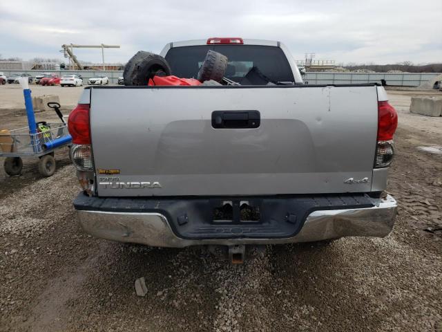 5TBBV54107S463850 - 2007 TOYOTA TUNDRA DOUBLE CAB SR5 SILVER photo 6