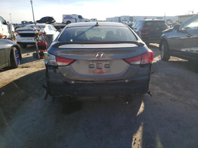 5NPDH4AE9DH192782 - 2013 HYUNDAI ELANTRA GL GRAY photo 6