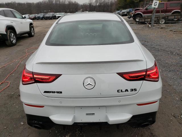 W1K5J5BB3NN292290 - 2022 MERCEDES-BENZ CLA AMG 35 4MATIC WHITE photo 6