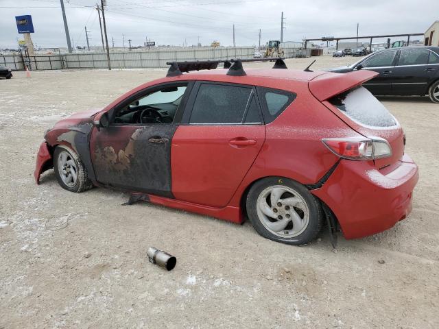 JM1BL1K32B1358212 - 2011 MAZDA SPEED 3 RED photo 2