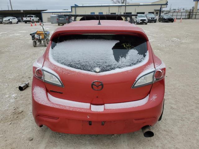 JM1BL1K32B1358212 - 2011 MAZDA SPEED 3 Қызыл фото 6