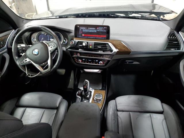 5UXTR9C55KLR03470 - 2019 BMW X3 XDRIVE30I BLACK photo 8