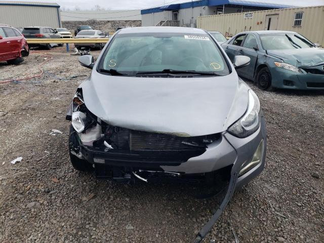 5NPDH4AE2GH794976 - 2016 HYUNDAI ELANTRA SE SILVER photo 5