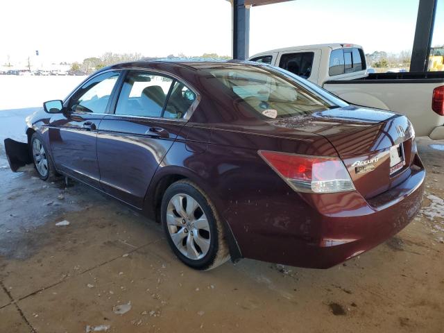 1HGCP26758A068830 - 2008 HONDA ACCORD EX BURGUNDY photo 2