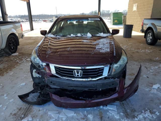 1HGCP26758A068830 - 2008 HONDA ACCORD EX BURGUNDY photo 5