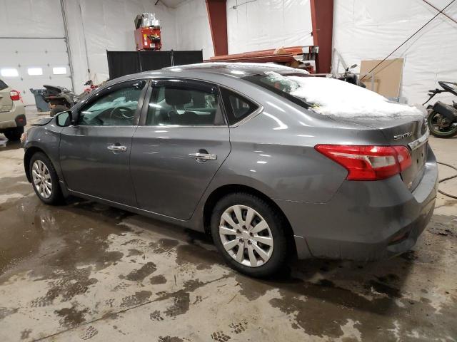 3N1AB7AP6JY347099 - 2018 NISSAN SENTRA S GRAY photo 2