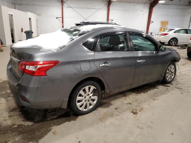 3N1AB7AP6JY347099 - 2018 NISSAN SENTRA S GRAY photo 3