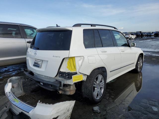 WDCGG8JB7FG346615 - 2015 MERCEDES-BENZ GLK 350 4MATIC WHITE photo 3