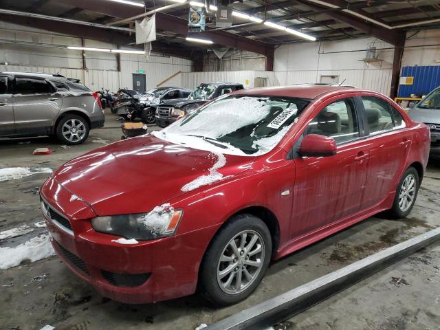 JA32U2FU1AU002495 - 2010 MITSUBISHI LANCER ES/ES SPORT RED photo 1