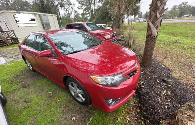 4T1BF1FK1DU680782 - 2013 TOYOTA CAMRY L RED photo 1