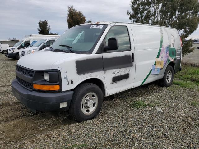 1GCGG25V061239478 - 2006 CHEVROLET EXPRESS G2 WHITE photo 1