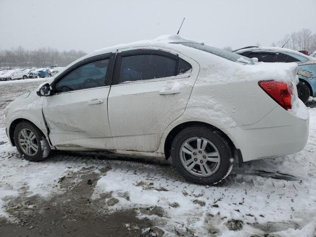 1G1JC5SH8C4191541 - 2012 CHEVROLET SONIC LT WHITE photo 2