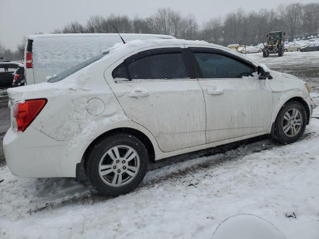 1G1JC5SH8C4191541 - 2012 CHEVROLET SONIC LT WHITE photo 3