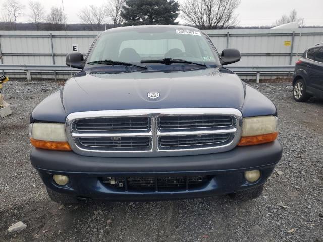 1D7HG38N64S735520 - 2004 DODGE DAKOTA QUAD SPORT BLUE photo 5