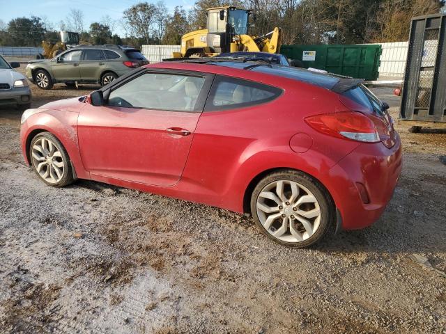 KMHTC6AD7DU151212 - 2013 HYUNDAI VELOSTER RED photo 2