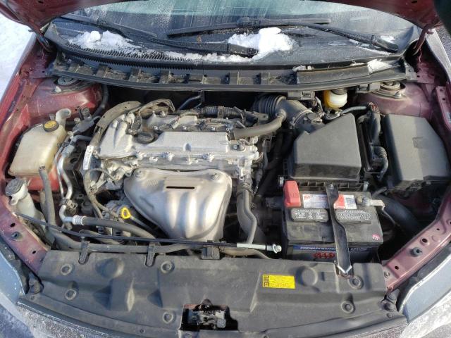 JTKJF5C71B3009146 - 2011 TOYOTA SCION TC ბურგუნდია ფოტო 11