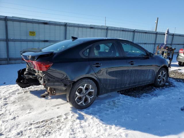 3KPF24AD4LE233596 - 2020 KIA FORTE FE BLACK photo 3