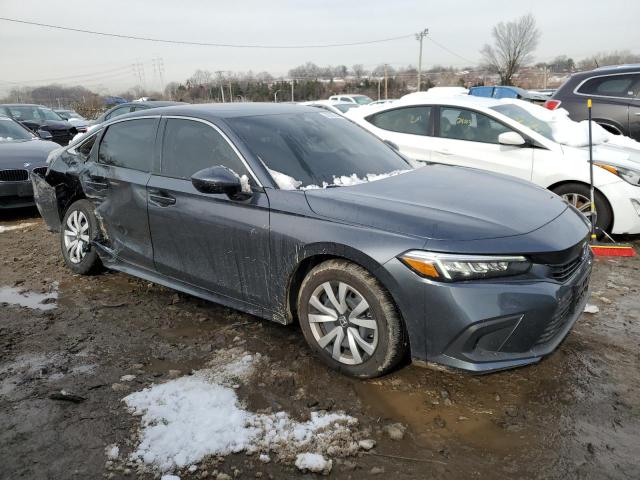 2HGFE2F29PH559540 - 2023 HONDA CIVIC LX GRAY photo 4